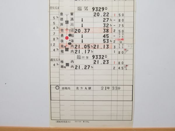 稚内運転区 仕業番号なし
