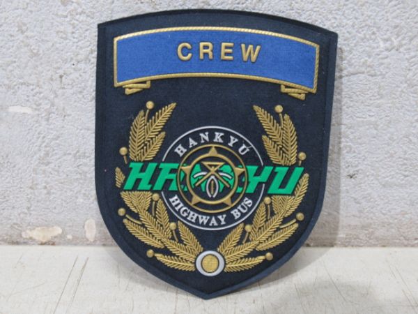 阪急バス 高速バス肩章「CREW」