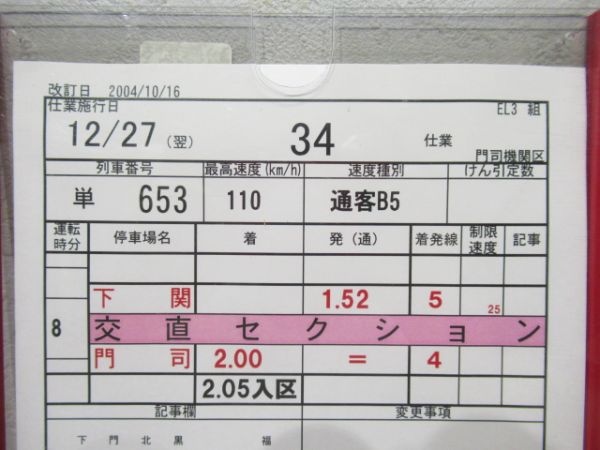 門司機関区　EL3組34仕業揃い「寝台特急彗星・なは・あかつき」入り