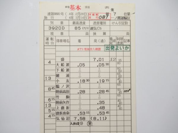 一ノ関運輸区 気 7仕業 揃い (快速 南三陸)