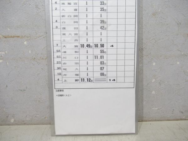 田端運転所 ELEC 休休B19行路 揃い (北斗星)