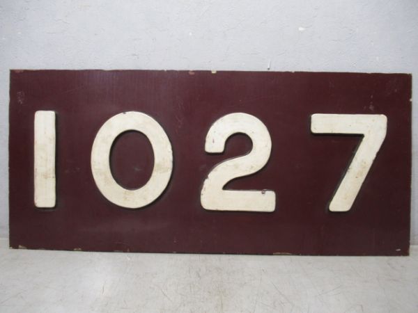 切抜板　阪急「1027」