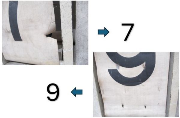運行番号表示器　クハ86141(裏蓋付き)