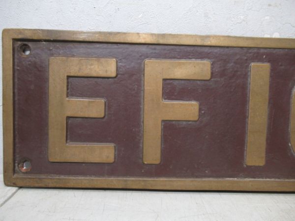 ナンバープレート　EF16 27　上越形