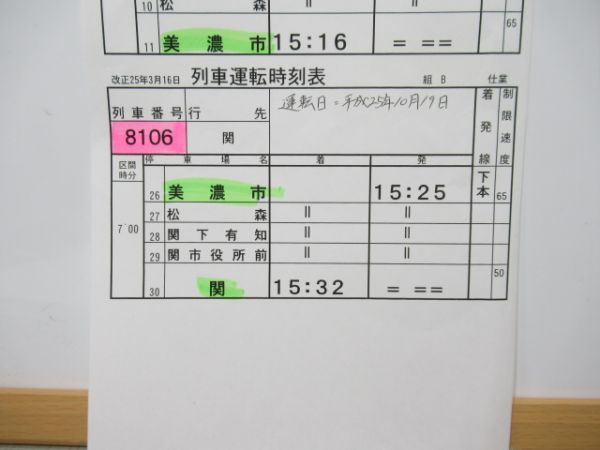 長良川鉄道揃い2仕業とバラ2枚