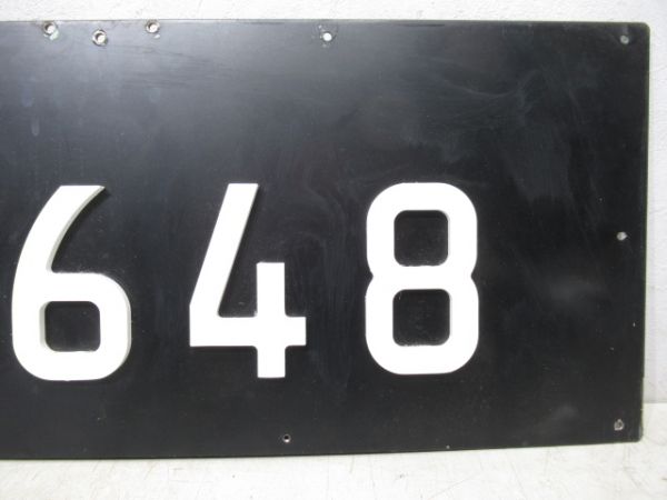 東京メトロ 前面車号板 02系「02 648」