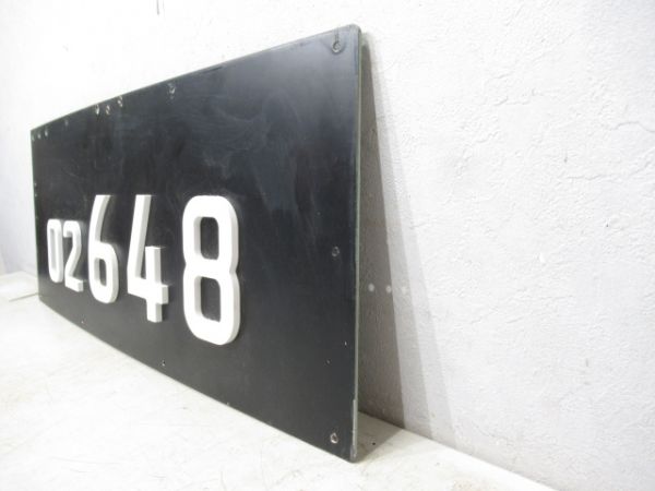 東京メトロ 前面車号板 02系「02 648」