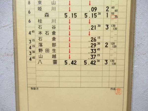 函館運転所　臨6301仕業揃い「寝台特急カシオペア」