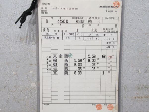 室蘭運輸所 室蘭線 26仕業 揃い