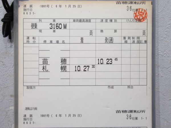 苗穂運転所 札沼・函館線 36仕業 揃い