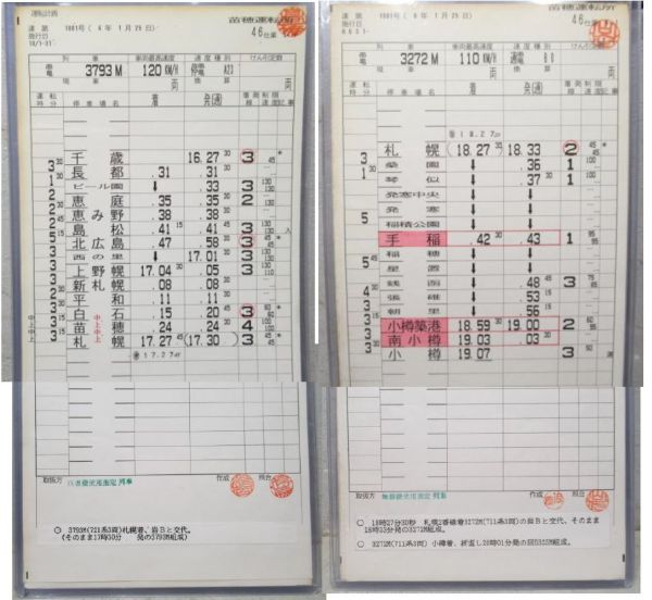 苗穂運転所 函館・千歳線 46仕業 揃い