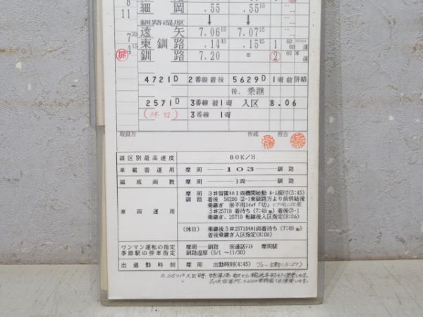 釧路運転所 釧網・根室線 17仕業 揃い