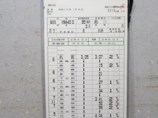 旭川運転所 宗谷線 5319仕業 揃い (40系 臨回)
