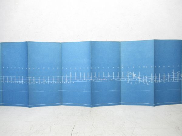 電車線路平面略図　吹田第二機関区 梅田貨物線(吹田操～梅田間)