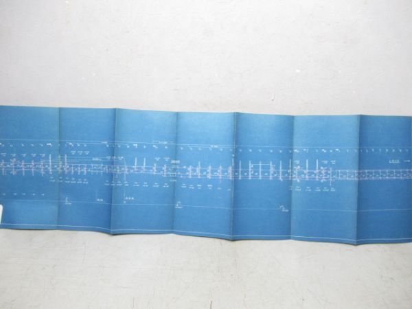電車線路平面略図　吹田第二機関区 梅田貨物線(吹田操～梅田間)