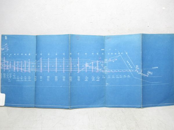 電車線路平面略図　吹田第二機関区 梅田貨物線(吹田操～梅田間)