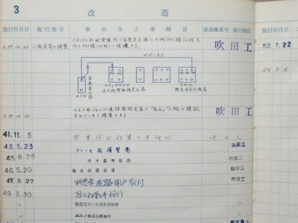 電車履歴簿「モハ 480-4」