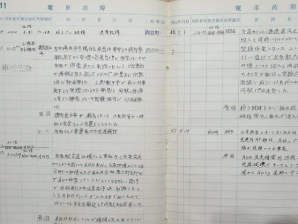 電車履歴簿「モハ 481-7」