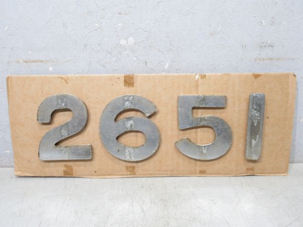 車外文字一式 小田急「2651」