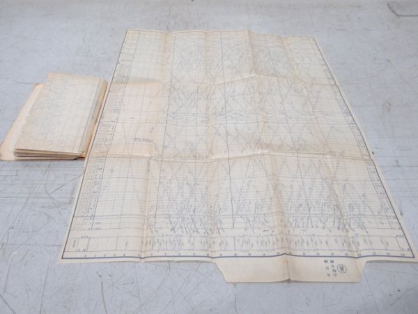 ダイヤ式時刻表　中国支社　昭和38年10月1日