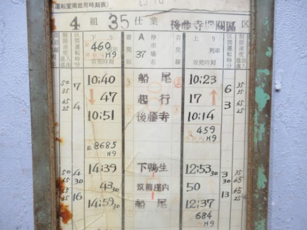 後藤寺機関區　4組35仕業揃い「C11」