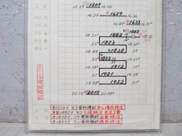 電車運転士仕業票 鶴見線 平 9仕業 揃い　