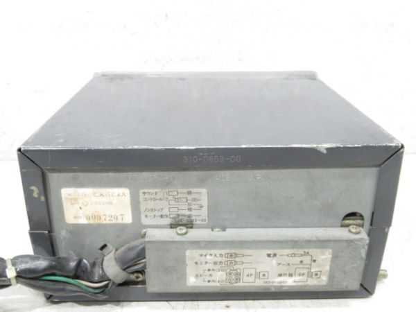 4トラ テープデッキ (運転席操作器 付き)