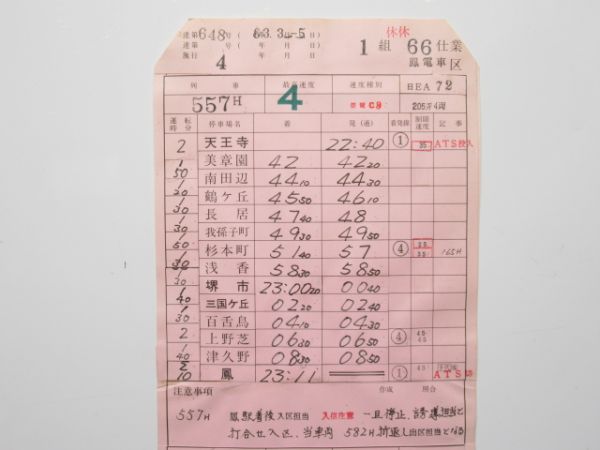 鳳電車区 休休66仕業 (205系 阪和線)