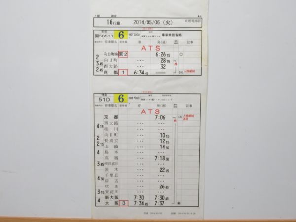 京都電車区 16行路 (特急 スーパーはくと)