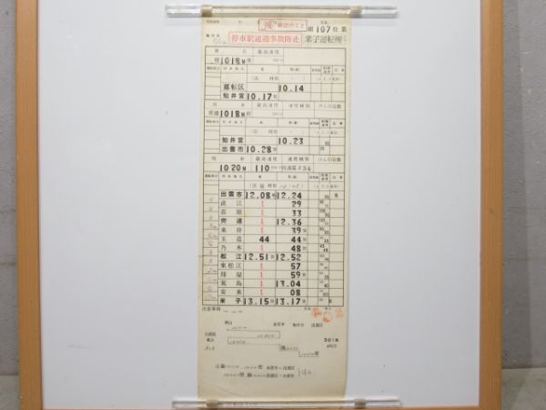 米子運転所 変B107仕業 (381系 特急 やくも) 