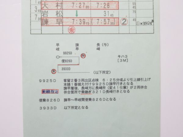早岐運転区 臨気B 変18仕業 (快速 シーサイドライナー)