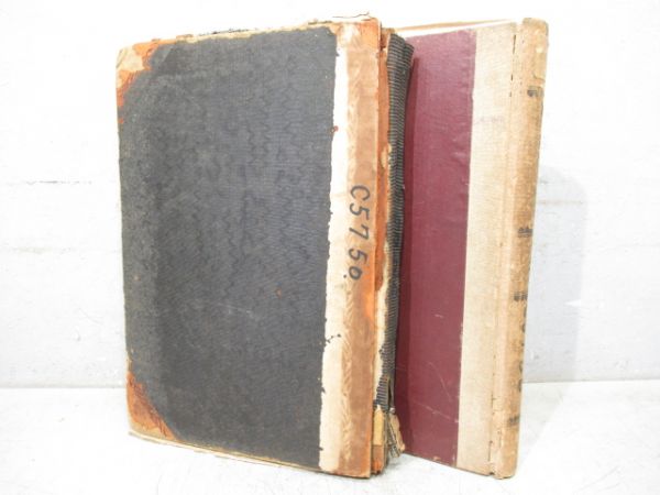 機関車履歴簿2冊組「C57 56」