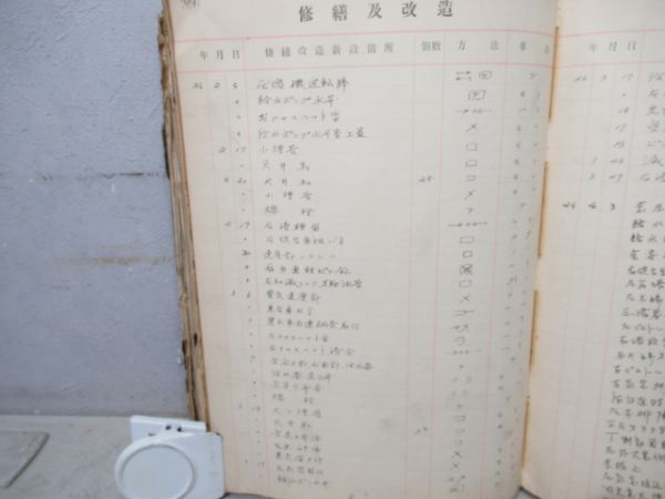 機関車履歴簿2冊組「C57 56」