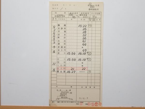 静岡運転所 255仕業