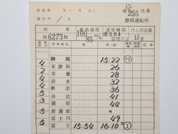 静岡運転所 255仕業