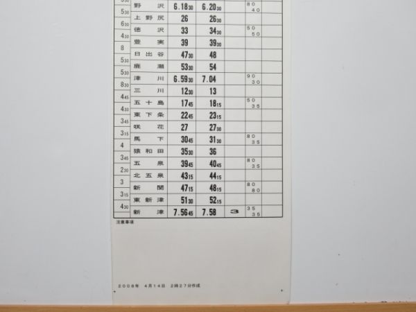 新津運輸区 B2121行路 揃い