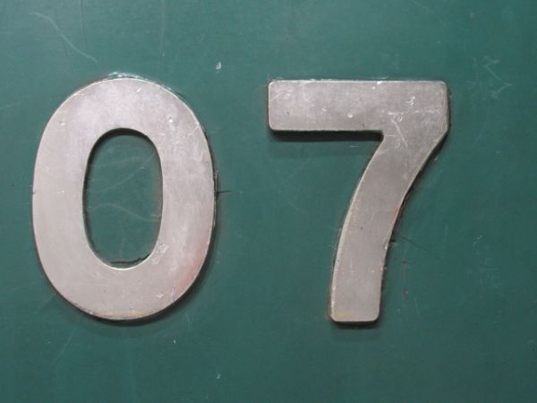 切抜板 京阪「1307」(先頭車)