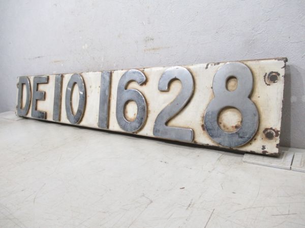 ブロックナンバー　DE10 1628　1エンド刻印有り