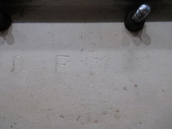 ブロックナンバー　DE10 1628　1エンド刻印有り