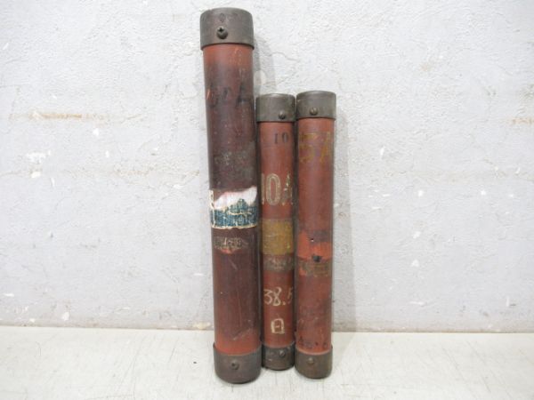 EF60高圧ヒューズ3本