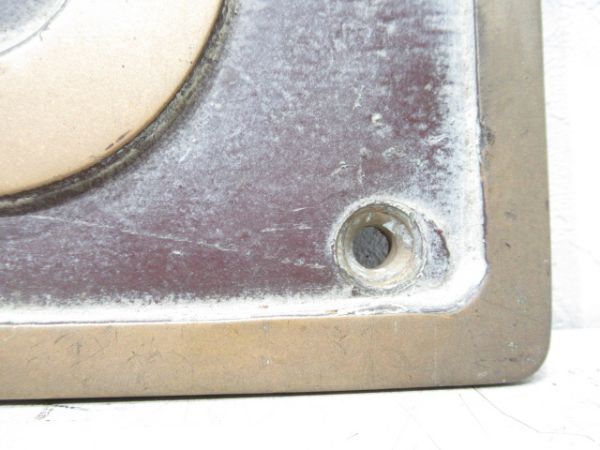 ナンバープレート「ED17 3」