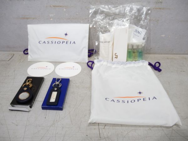 カシオペアアメニティー・グッズ3種組