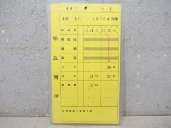 神戸電鉄 49出/50出[休50出] 1勤務分 揃い (準急・急行 入り)