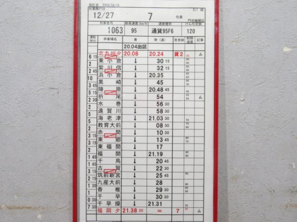門司機関区 EL 7仕業 2枚組 揃い (なは・あかつき)