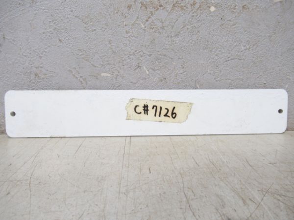 案内板　南海　「乗務員室立入禁止」(7100系・先頭車)