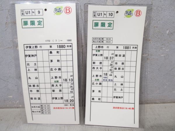 伊賀鉄道　U1仕業揃い