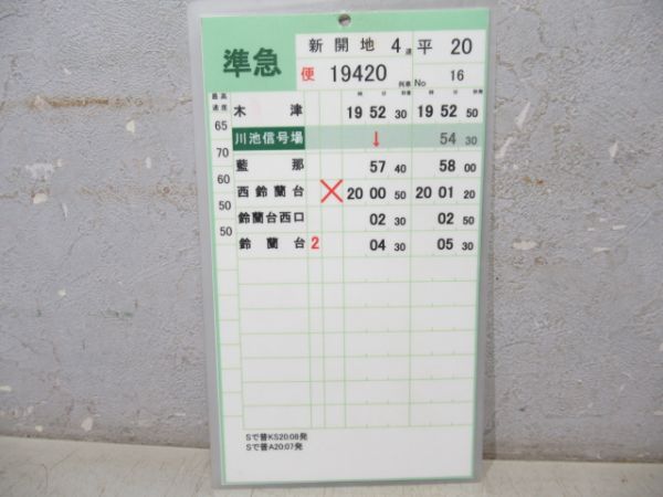 神戸電鉄　平19/平20揃い(快速入り)