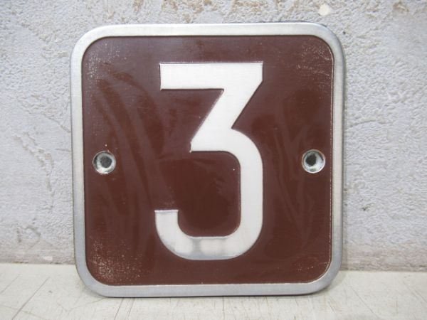 東京メトロ号車板「3」