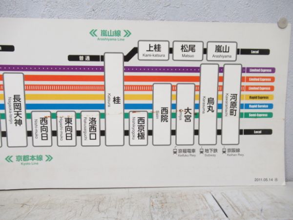 阪急沿線案内　京都線・宝塚線2枚組