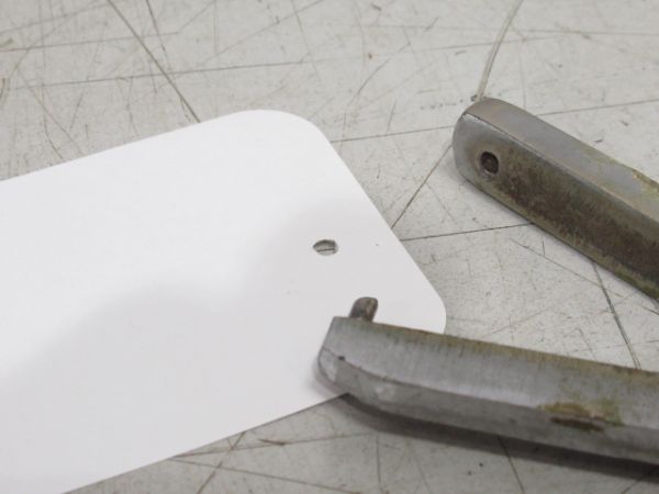 阪急車補パンチ(革ケース付き)